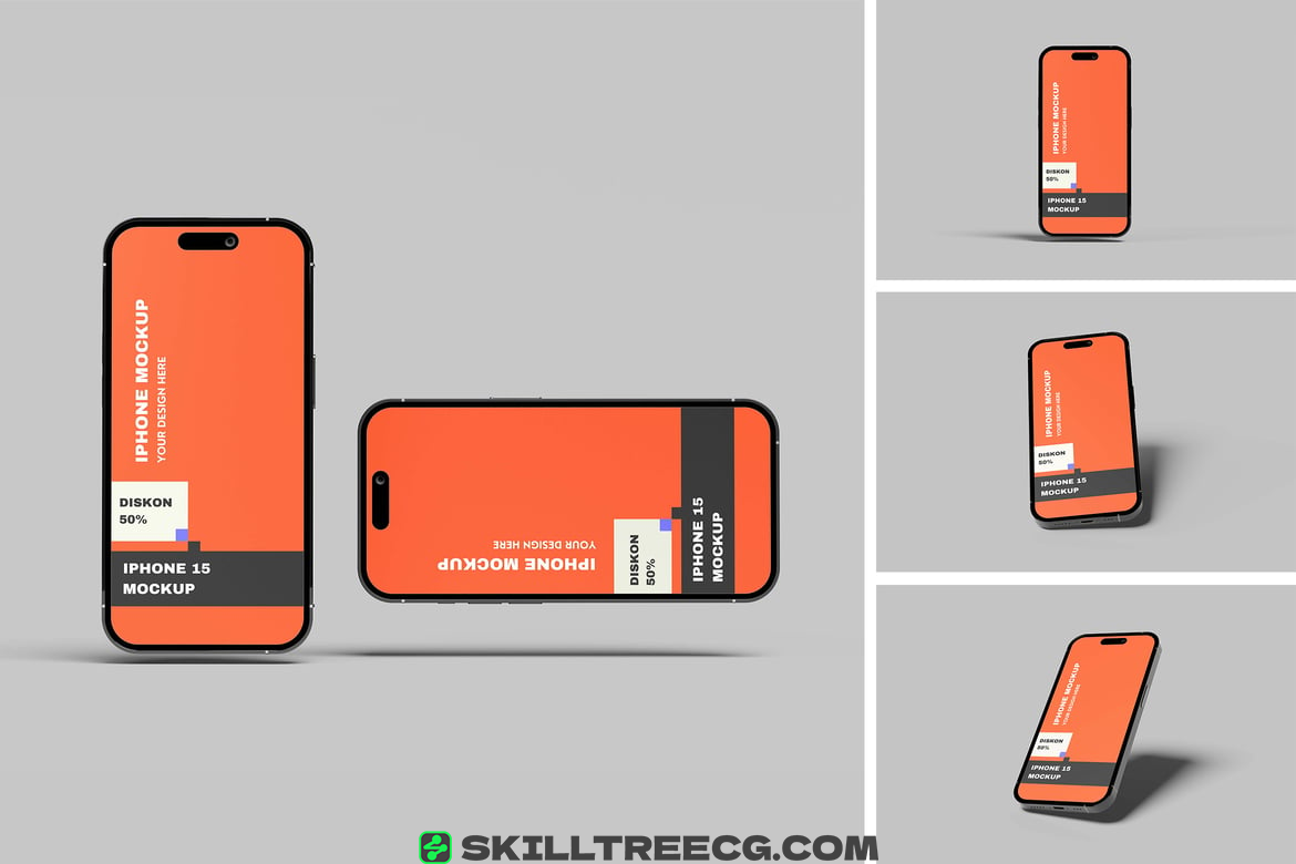 iPhone 15 Mockup（311263）-技能树